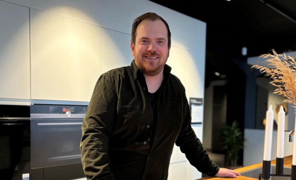 NY SJEF. Pål Magnus Stavrum fra Fauske er ny daglig leder for  Komplett Kjøkken AS i Bodø.
 Foto: Privat