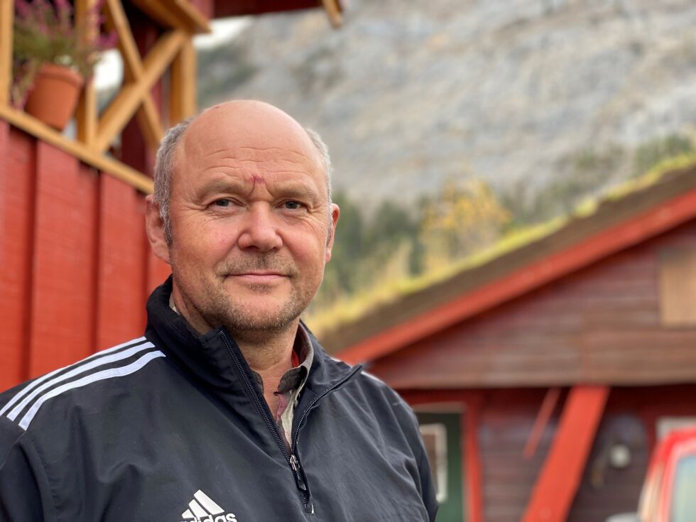 Frank Borkamo har vært rektor ved Røkland skole i Saltdal siden august i år.
 Foto: Helge Simonsen