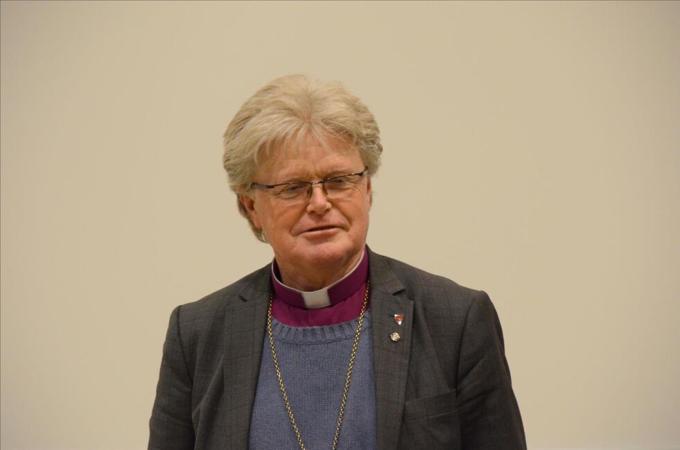 OVERRASKET. Biskop Tor B. Jørgensen ble overrasket over valget av ny pave.