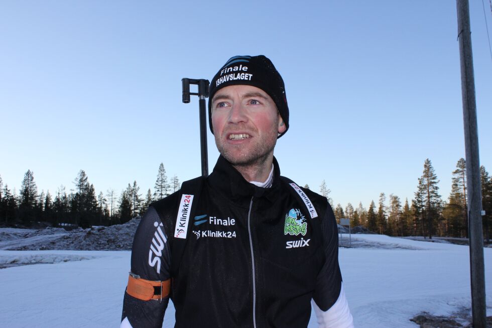 FÅR IKKE GÅ. Alexander Os får ikke etterpåmeldt seg til NM i skiskyting.
 Foto: Trine Lundamo