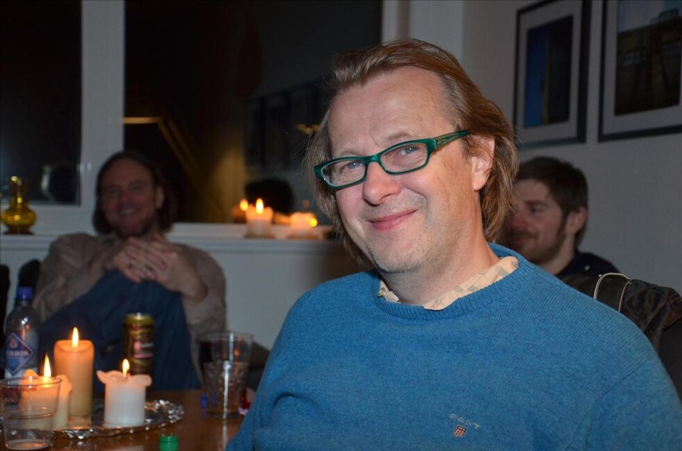 DELILLOS. Lars Lillo-Stenberg likte seg godt på Slipen Scene. Det gjorde også publikum. Foto: Sverre Breivik