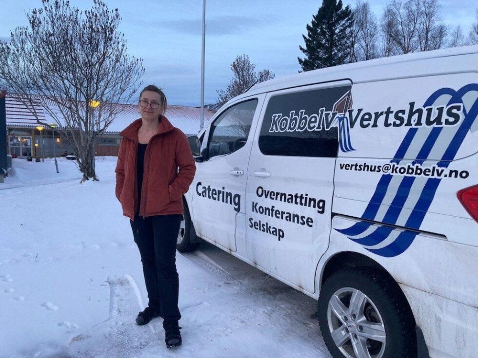 FIKK STØTTE. Heidi Sørgård er daglig leder på Kobbelv vertshus, en av bedriftene som fikk koronastøtte i forrige runde.
 Foto: Siv Paulsen