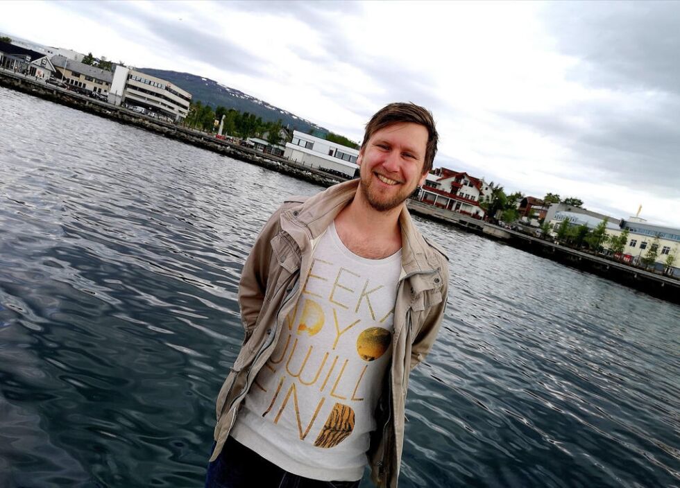 UTVIKLING. Jørgen Kaasen Engen (30) jobber som prosjektleder for ”Matauk”, et prosjekt der lokale matprodusenter blir tilbudt oppfølging rundt ideer som kan gi utvikling.
 Foto: Tarjei Abelsen