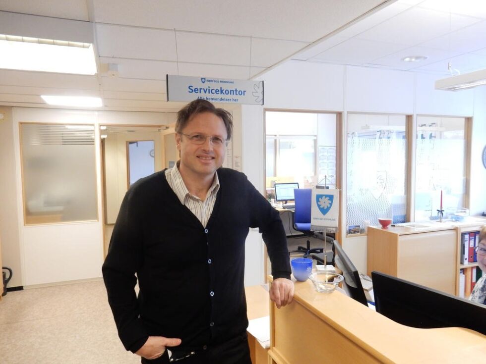 Stig Arne Holtedahl er kommunedirektør i Sørfold kommune.
 Foto: Sørfold kommune