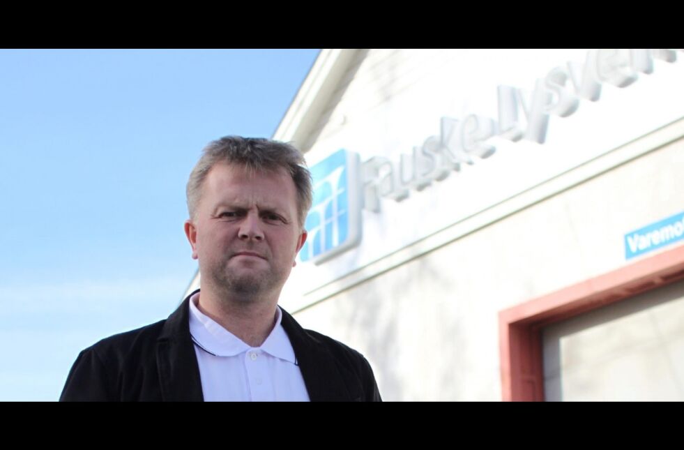 SKUFET. Administrerende direktør Ove Sørdahl i Fauske Lysverk mener Indre Salten taper på valget til Dragefossen om å gå til Nordlandsnett. Foto: Sindre Groven