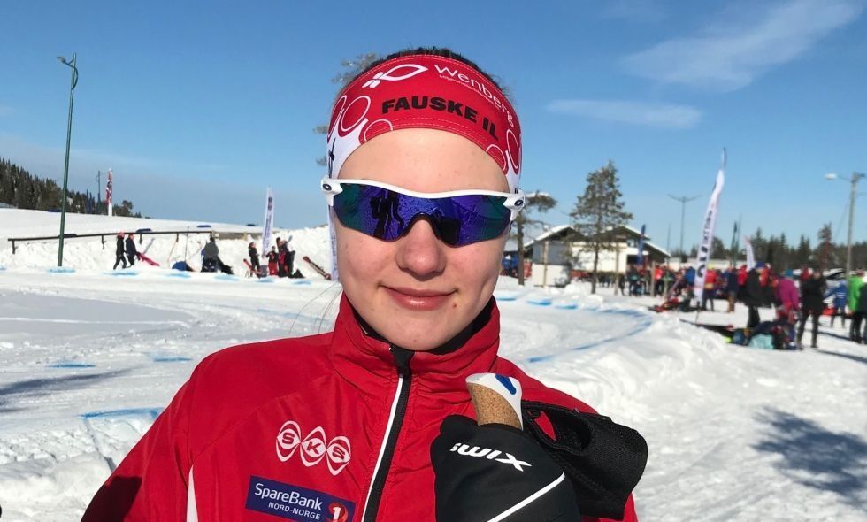 Marie Risvoll Amundsen fra Fauske IL er en av klubbens løpere som deltar i helgas hovedlandsrenn.
 Foto: Arkivfoto