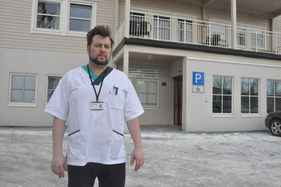 LEDER. Smittevernlege/kommuneoverlege Gregory Hautois er ansvarlig for jobben med å håndtere koronaviruset i Fauske kommune.