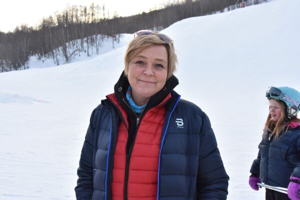Linda Sandåker stepper opp til jobben på Vestvatn alpinanlegg