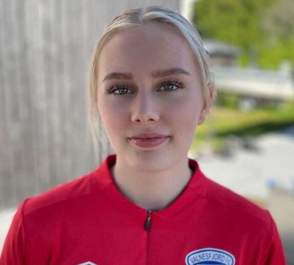 Valnesfjord-spiller Andrea (15) var på samling med de beste