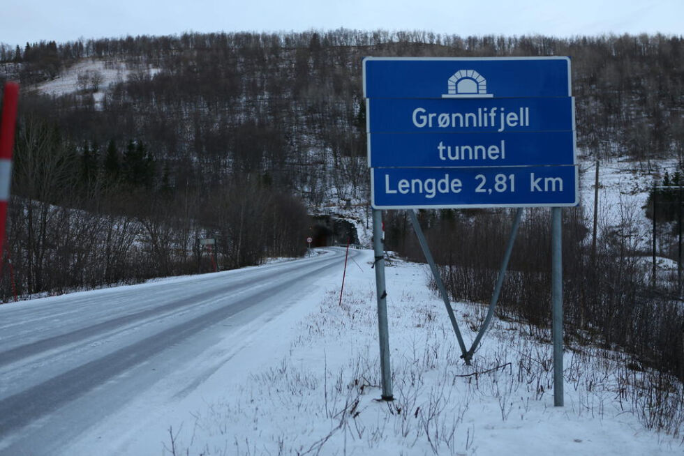 LEDEBIL. Etter påske blir det vedlikeholdsarbeid i tunnelene mellom Fauske og Sulitjelma.
 Foto: Bjørn L. Olsen