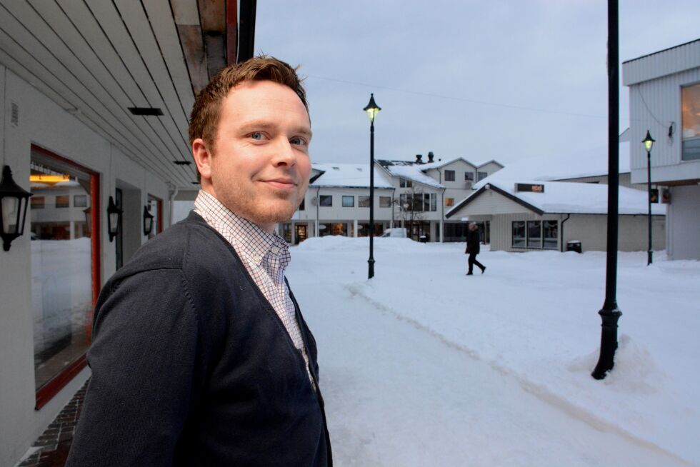 Steinar Maarnes er sikker på at han er rett mann for Saltdal Høyre.
 Foto: Helge Simonsen