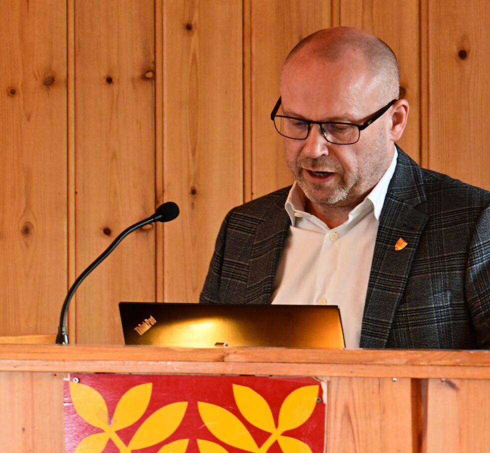Kommunedirektør Stein Ole Bauer-Rørvik.
 Foto: Lise Ailin Rosvoll Berntzen