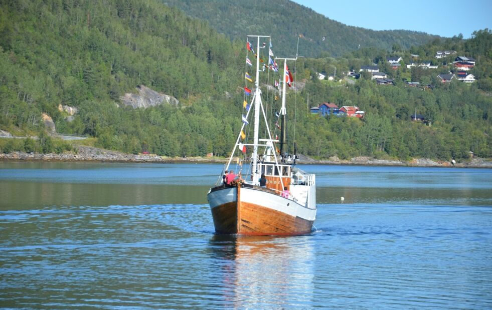 FIKK TILSKUDD. Salten veteranbåtlag har tidligere fått penger fra Kulturminnefondet til et av sine flytende kulturminner, «M/S Blomøy». Arkivfoto: Sverre Breivik
