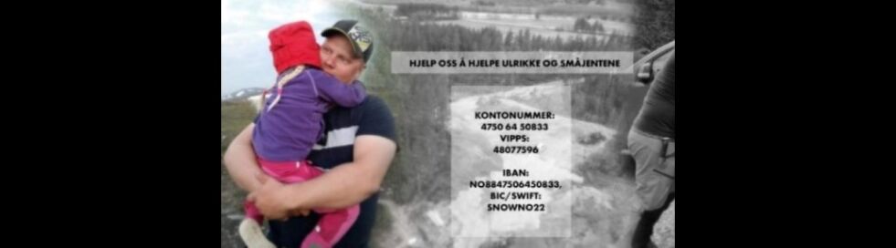 INNSAMLING. Responsen er enorm på innsamlingsaksjonen til Ulrikke Hopstad og de to barna etter flyulykken der Lars Nikolas Kuhmunen omkom.