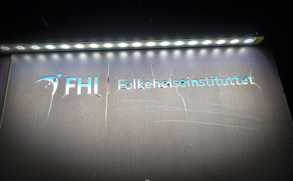 Ukesrapporten til FHI viser nedgang i antall nye sykehusinnleggelser for covid-19 og influensa.
 Foto: Lise Åserud / NTB