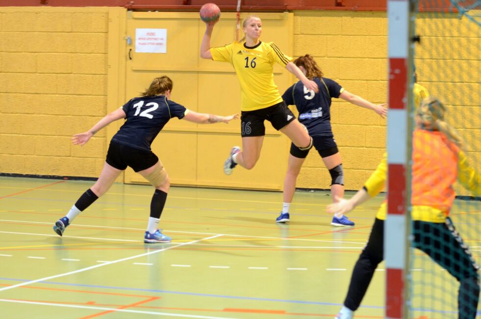 Helene Røli Karlsen ble kåret til Rognans beste spiller i kampen.
 Foto: Espen Johansen