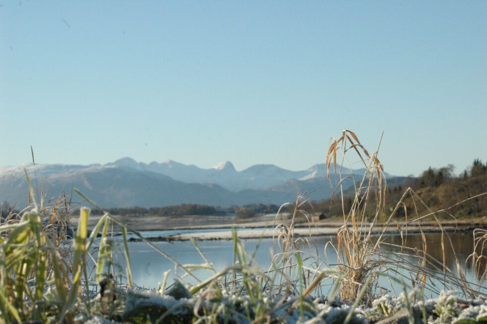 En kald vinterdag i Valnesfjord
 Foto: Arkivfoto