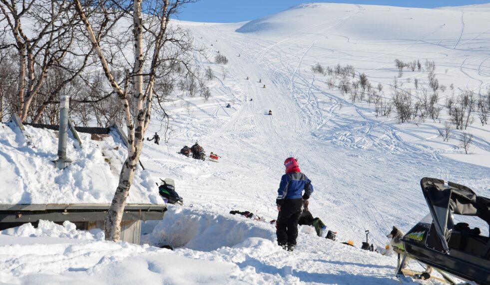 ATTRAKTIVT. Graddis er et yndet område for både skiløpere og skuterentusiaster.  Arkivfoto: Sverre Breivik