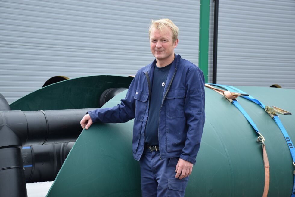 Foto: GOD UTVIKLING. Jon Meisfjord er daglig leder i Sisomar, som har vokst kraftig de siste åtte årene.