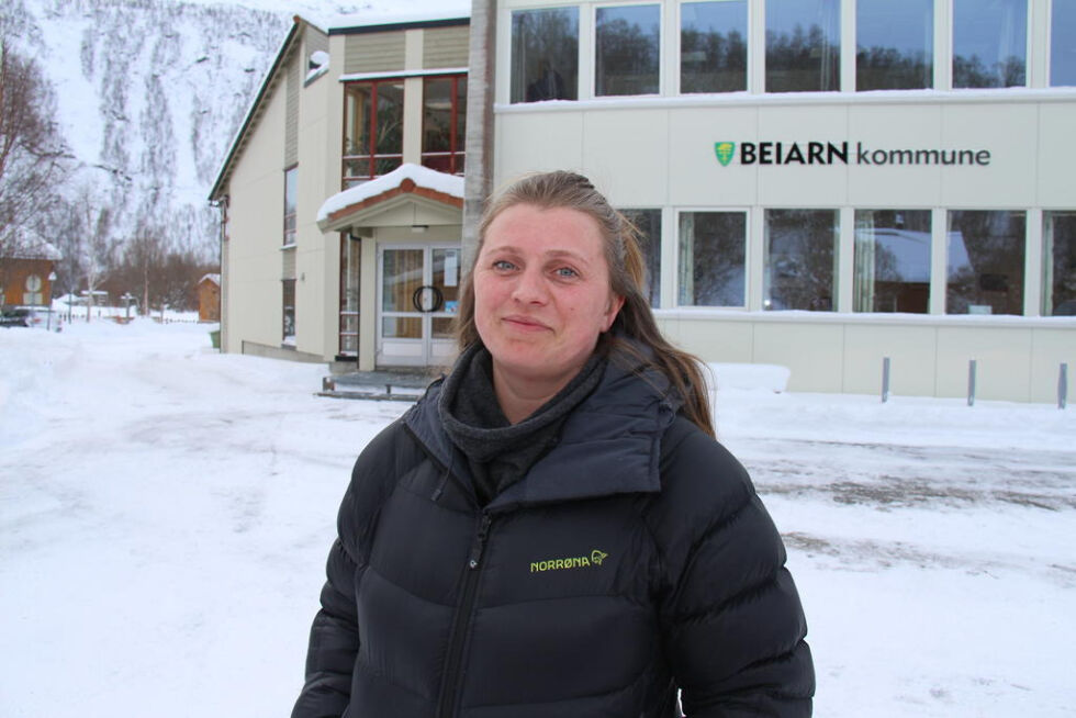 TAKKNEMLIG JOBB. Marit Moldjord er fagleder for flyktningetjenesten i Beiarn kommune.
 Foto: Jan Steen/arkivfoto