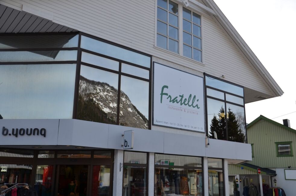 FRATELLI. I 2012 åpnet Ristorante Fratelli dørene. Nå håper driverne på å finne nye eiere og drivere til restauranten på Rognan. Arkivfoto: Sverre Breivik