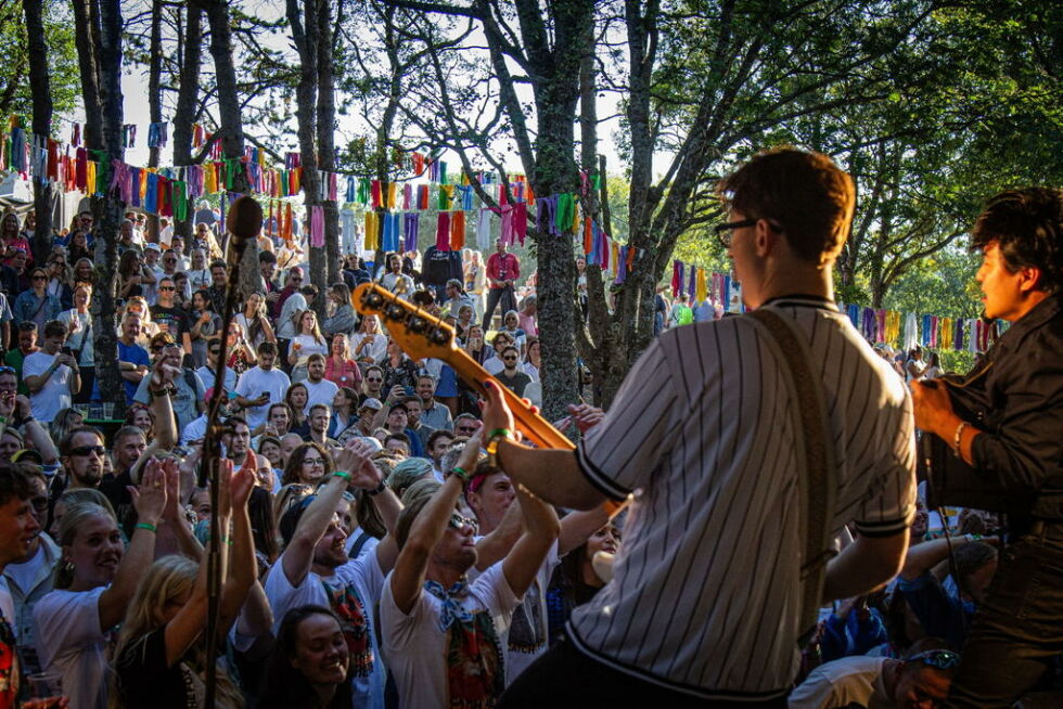 POPULÆRT. Parkenfestivalen søker flere band som kan spille på Skog-scena under festivalen i august.
 Foto: Bjørn Nikolas Rognsa°.