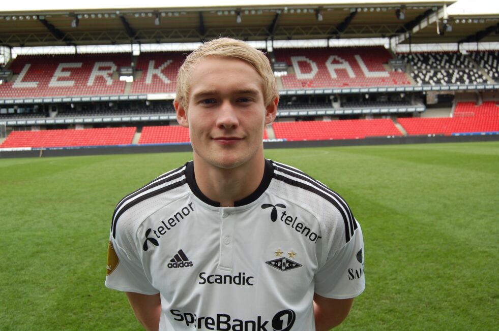 Per Magnus Steiring har forlenget med Rosenborg, men spiller for Viking i høst. Det er han selv veldig fornøyd med.
 Foto: Stig Bjørnar Karlsen