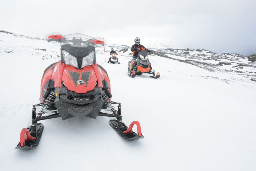 FÅR KJØRE. Onsdag ga politikerne i Saltdal fem stykker lov til å kjøre snøskuter i Saltdal. Arkivfoto: Helge Simonsen