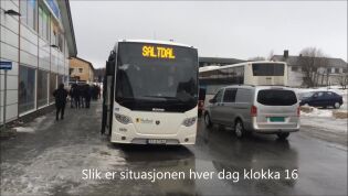 Buss-kaos i Sjøgata