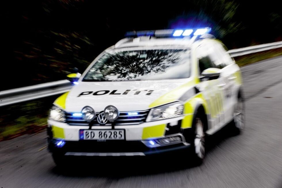 MISTET LAPPEN. Onsdag formiddag ble en fartssynder knepet av politiet. Personen hadde 134 kilometer i timen i 80-sona.
 Foto: Gorm Kallestad/NTB