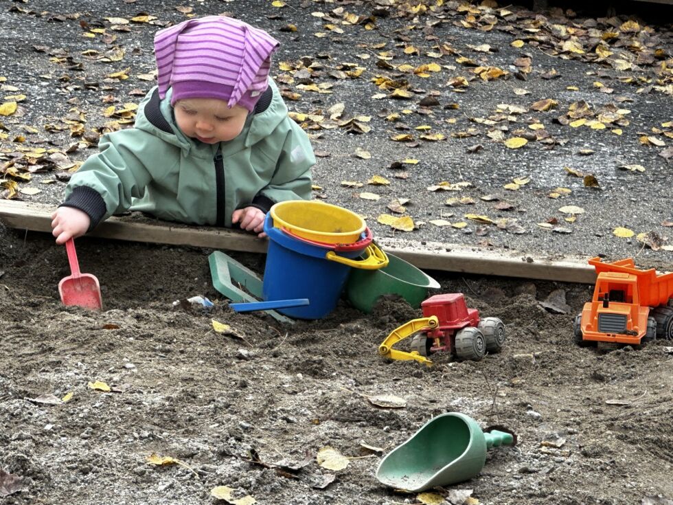 Nedprioritering av omsorgen for våre aller kjæreste er en skam for et rikt land som Norge. Barnehagene bør prioriteres høyere, ikke ned.
 Foto: Erica Restoften