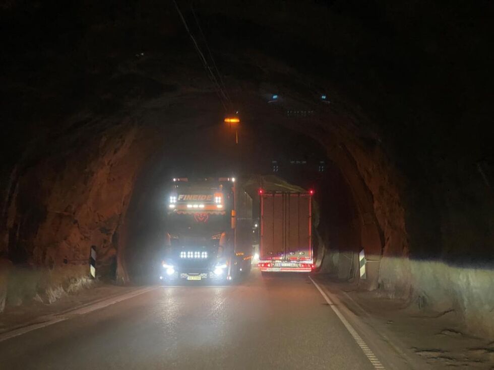 NYE TUNNELER. Kommunestyret i Sørfold fikk tirsdag rapport om hva som er status for ny E6 gjennom kommunen, der det blant annet blir nye tunneler. Foto: Eva S. Winther