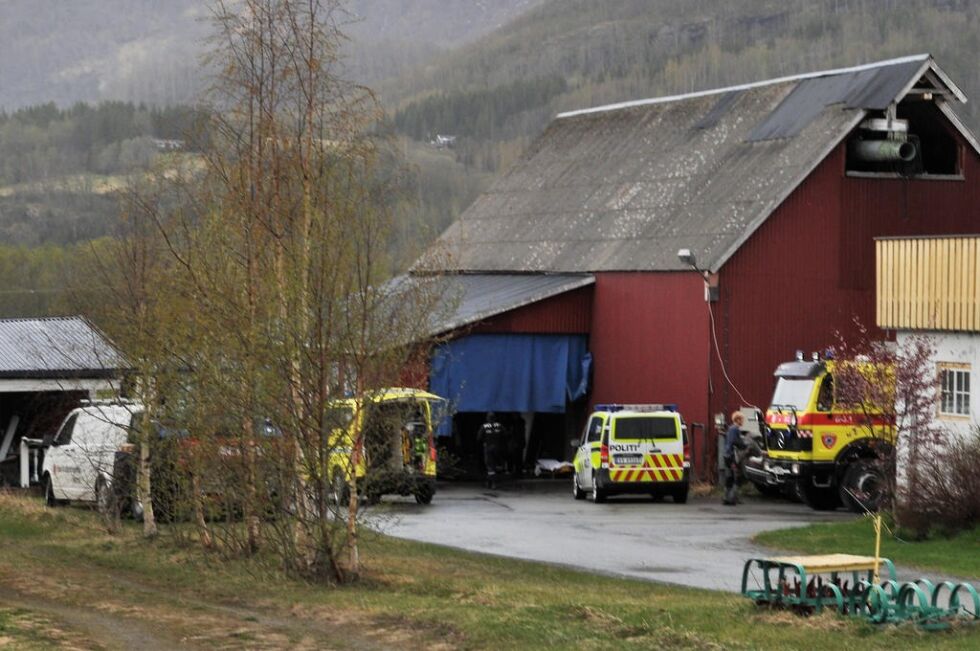 SENDT TIL TROMSØ. Mannen som var involvert i ATV-ulykken i Misvær ligger på sykehus i Tromsø.
 Foto: Lars Olav Handeland